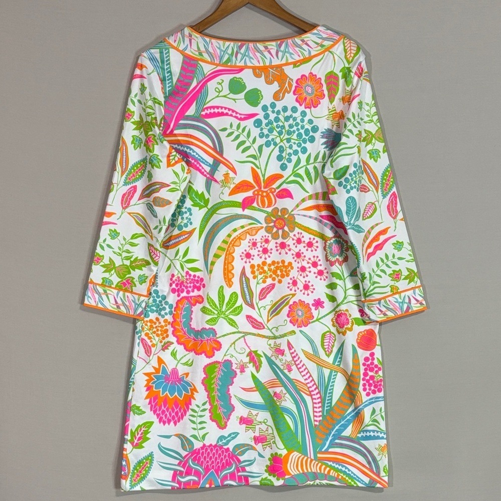 Gretchen Scott Designs Vibrant Leaf Print Top - Picture 3 of 4